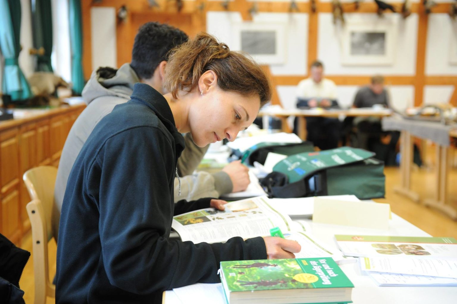 Schriftliche Jägerprüfung (Archivfoto), Quelle: Lars Honer/LJV Baden-Württemberg