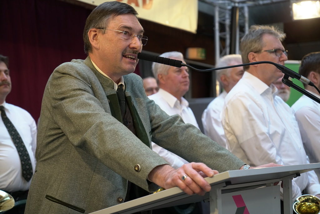 Prof. Dr. Jürgen Ellenberger auf der Jagdmesse Alsfeld 2018