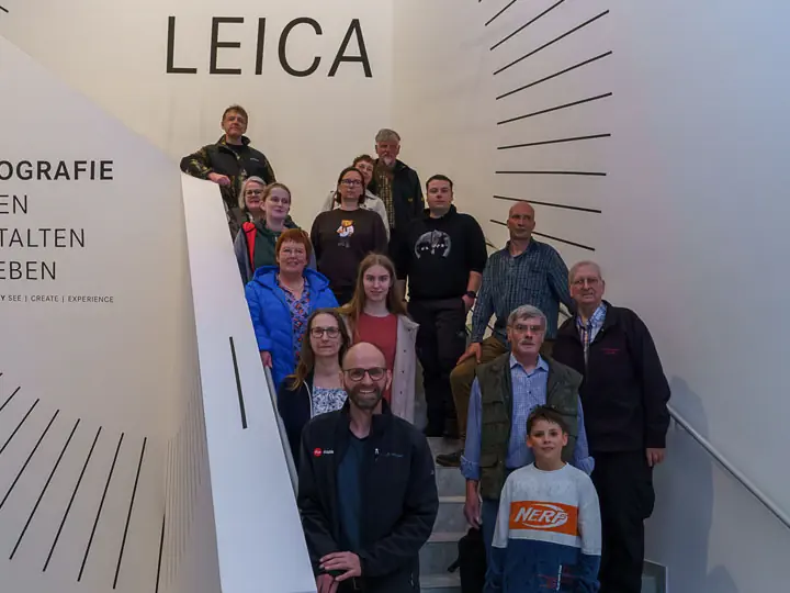 LJV-Seminar „Wild fotografieren und grillen“ bei Leica in Wetzlar und im Wildpark Weilburg