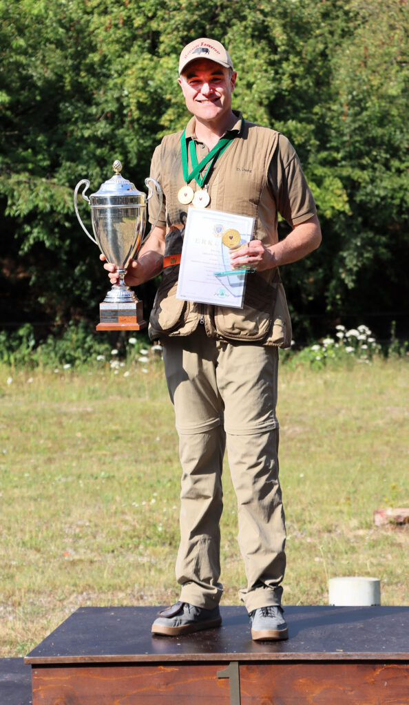 Dirk Jung, Hessischer Landesmeister im jagdlichen Schießen 2025.