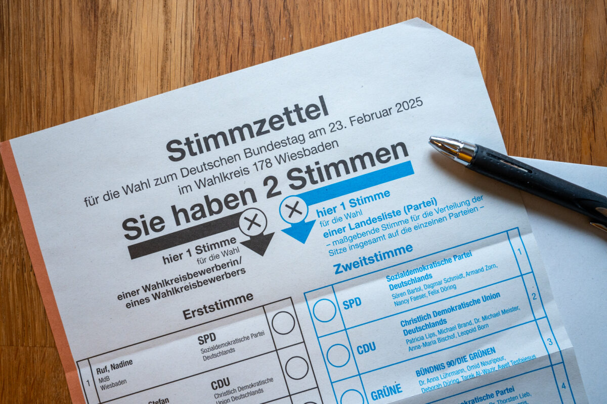 Noch eine Woche bis zur Bundestagswahl