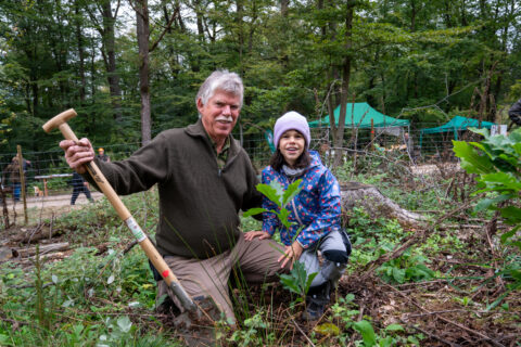 Walderlebnistag in Rüdesheim am Rhein.